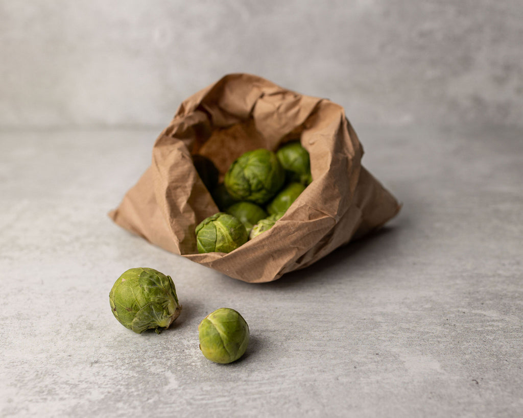 When are Brussels sprouts in season?