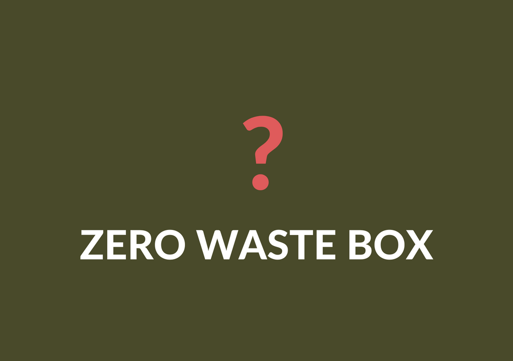 Introducing our new box of the month: Zero Waste Box